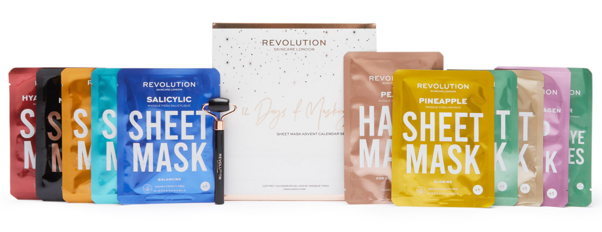 Revolution Sheet Mask Calendar