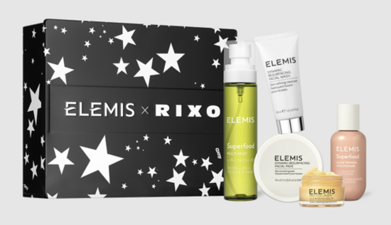 ELEMIS x RIXO The Story of Glam & Glow Box