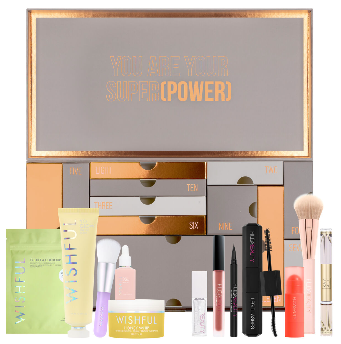 Huda beauty advent calendar 2022