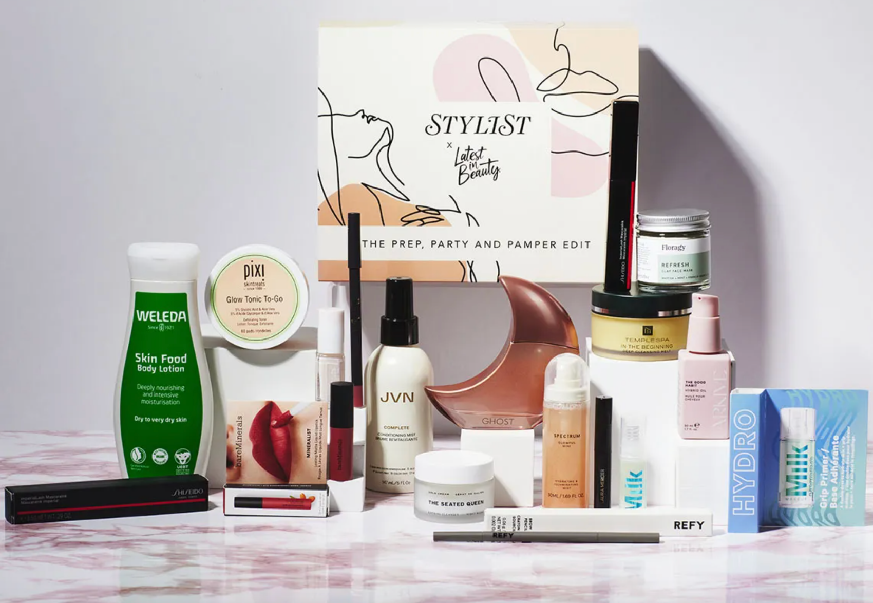 Latest In Beauty x Stylist Edit Box - Contents