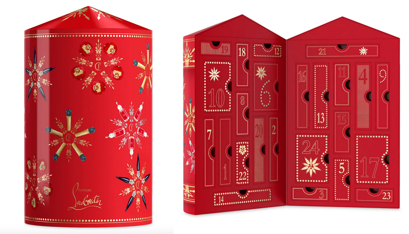 Louboutin beauty advent calendar