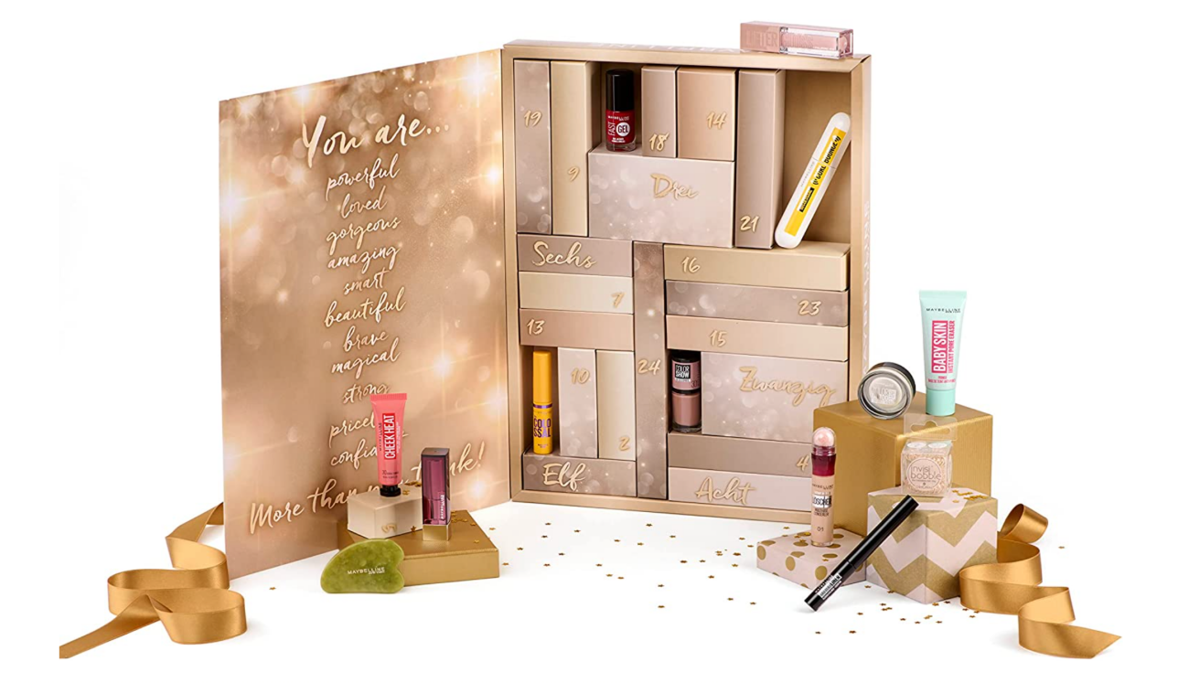 Maybelline beauty advent calendar 2022