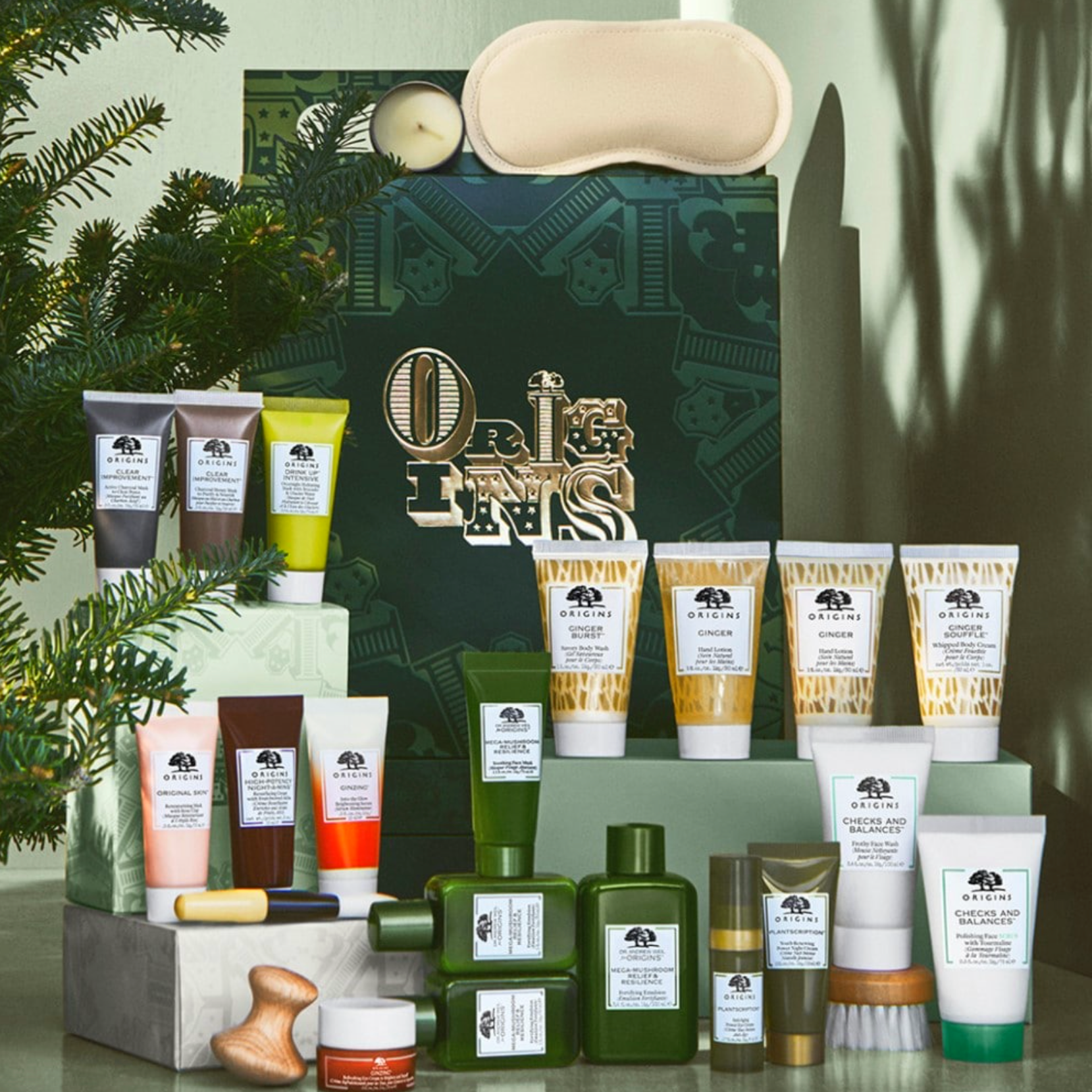 Origins advent calendar contents inside 2022