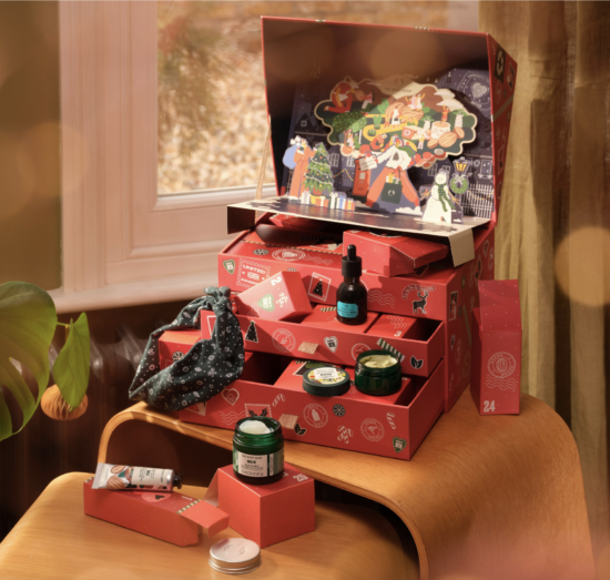 20% Off Everything At The Body Shop – Including Advent!