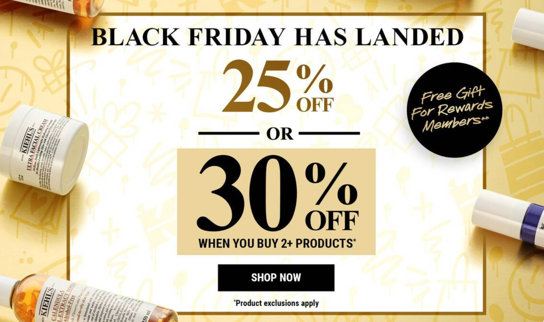 Black Friday Kiehl's Offer