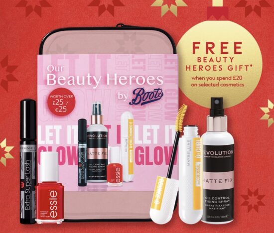Boots Free Beauty Bag Worth Over £25