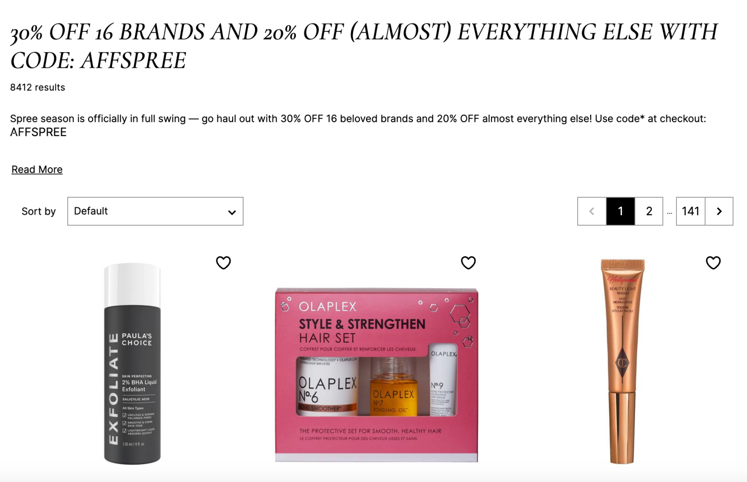 Cult Beauty Discount