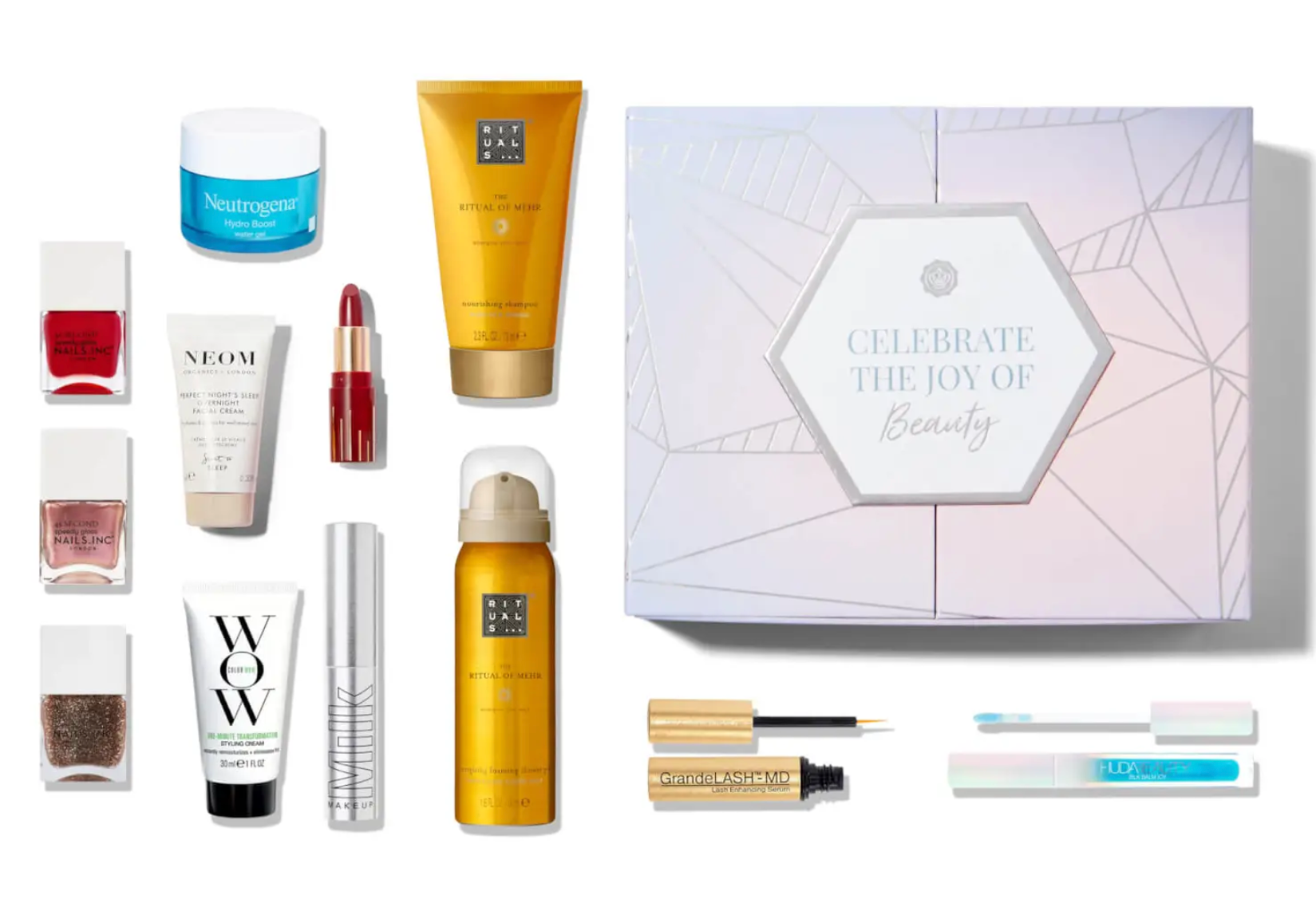 Glossybox Christmas contents
