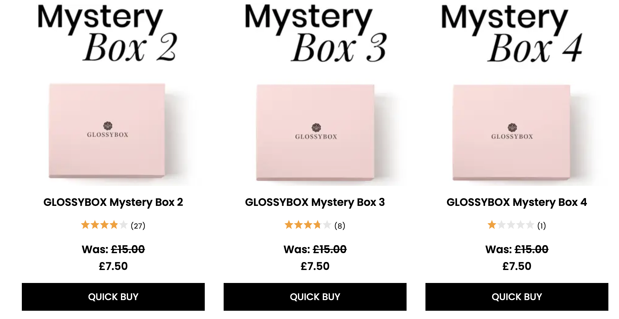 Glossybox Mystery Box 2022