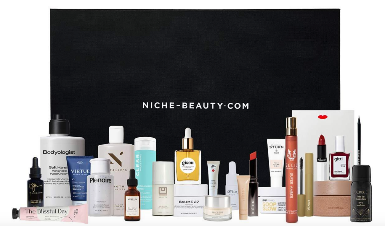 Niche Beauty advent calendar cut out 2022