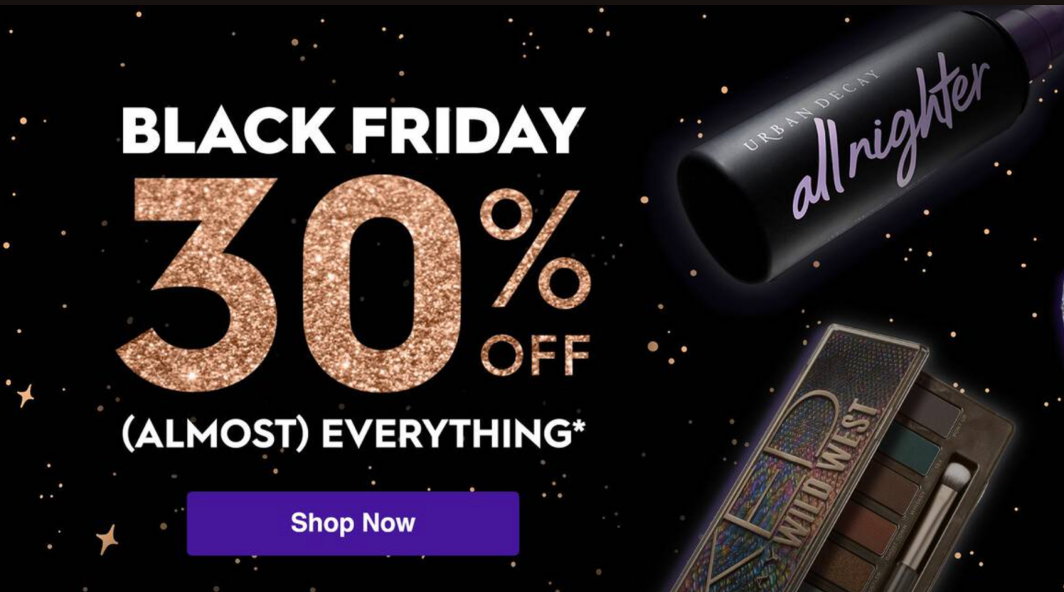 Urban Decay Black Friday