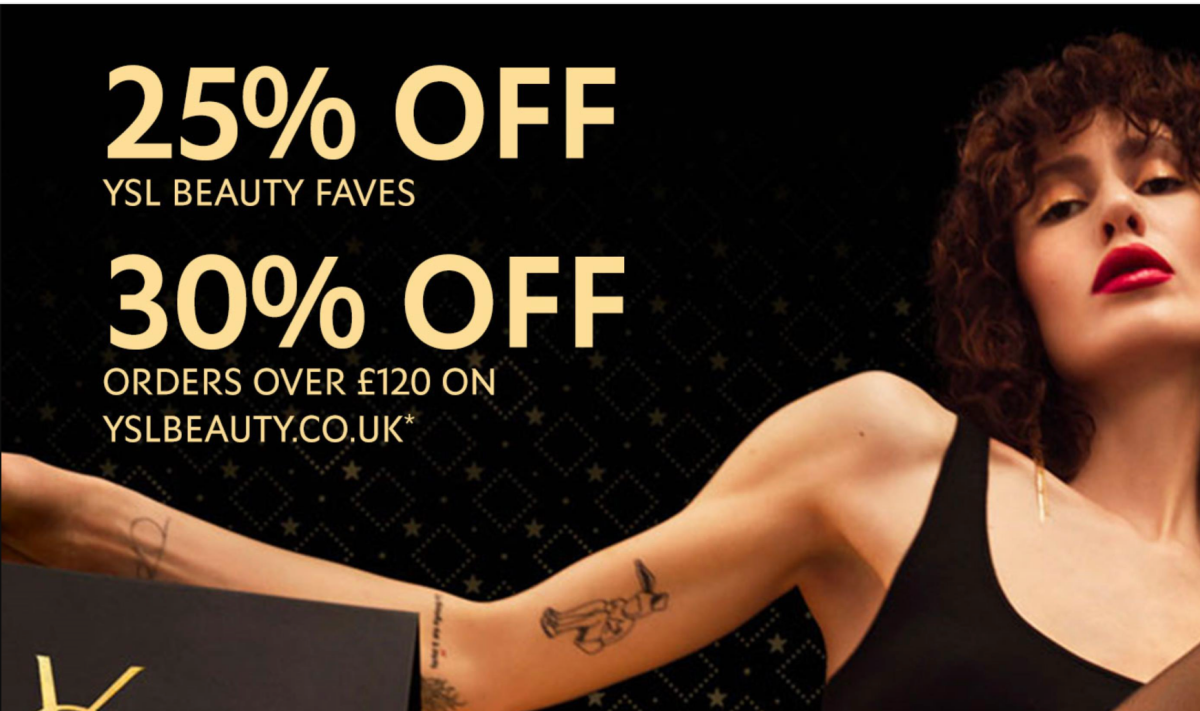 YSL Beauty Black Friday 2022