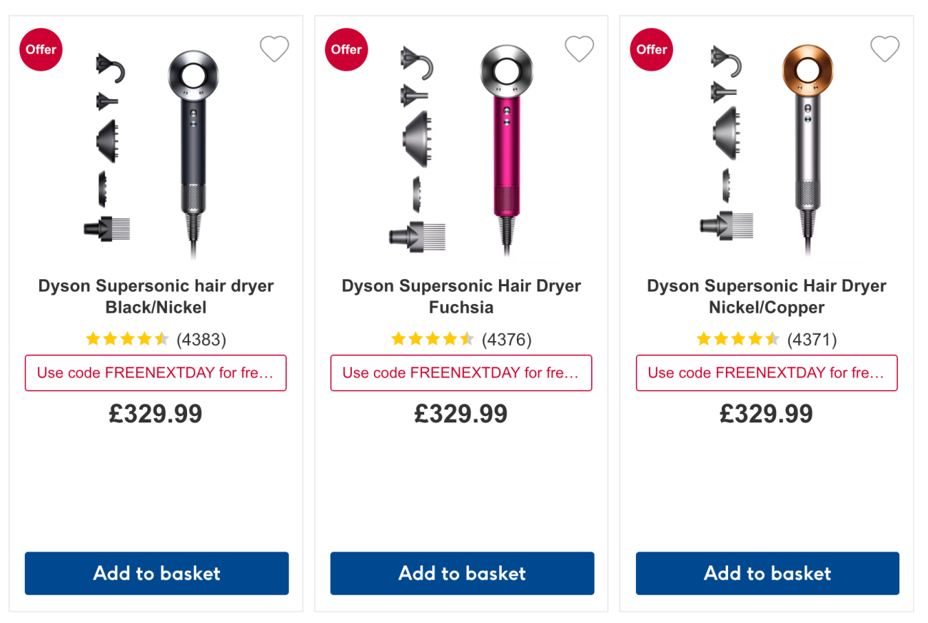 Dyson Supersonic Hairdryer