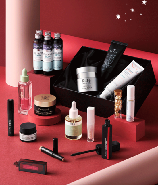 Red Beauty Box Red Beauty Stars Beauty Box - Contents
