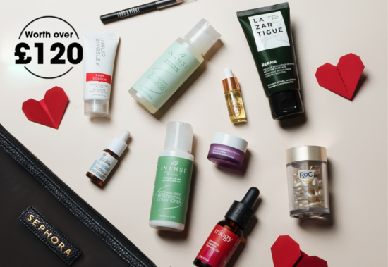 Sephora Filled With Love Goody Bag