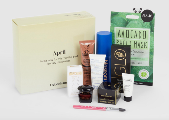 Debenhams April Beauty Box 2023