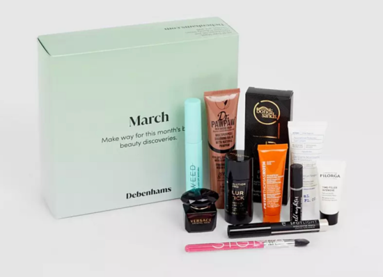 Debenhams March Beauty Box 2023