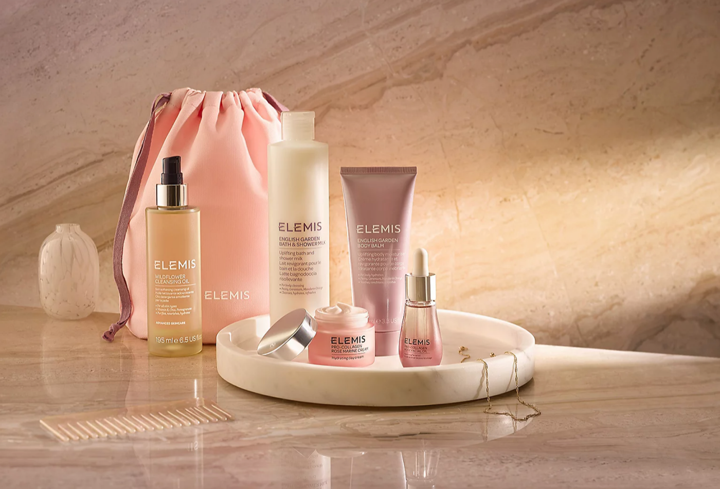 QVC x ELEMIS Rose Collection