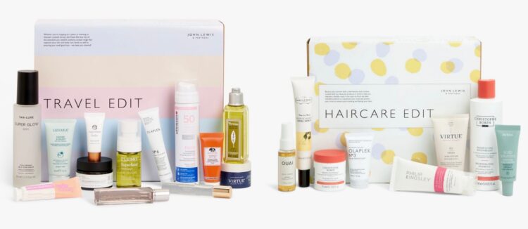 John Lewis Beauty Boxes