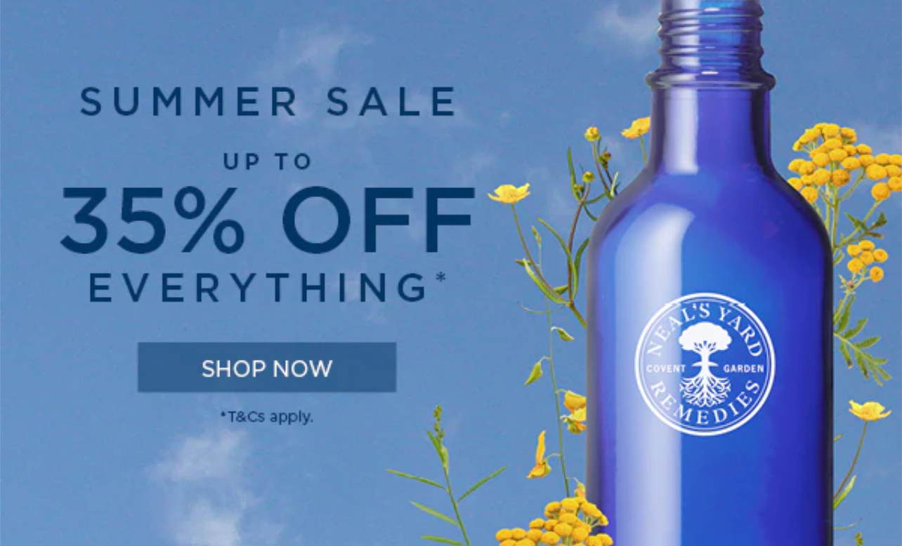 Neal's Yard Summer Sale