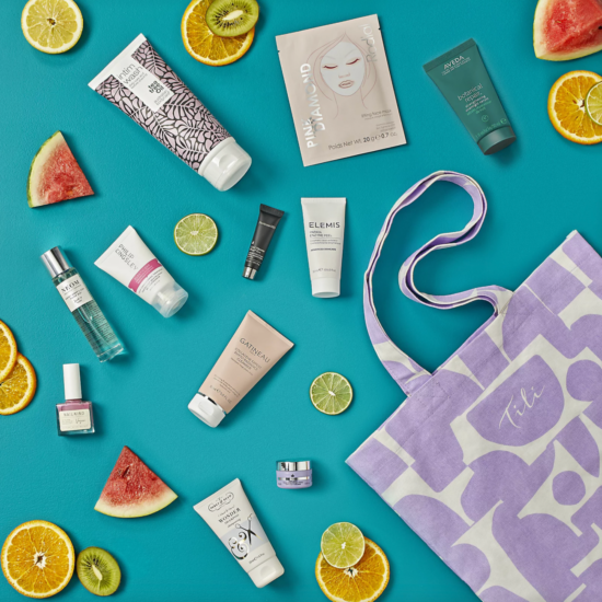 QVC Celebrate With Tili Beauty Bag