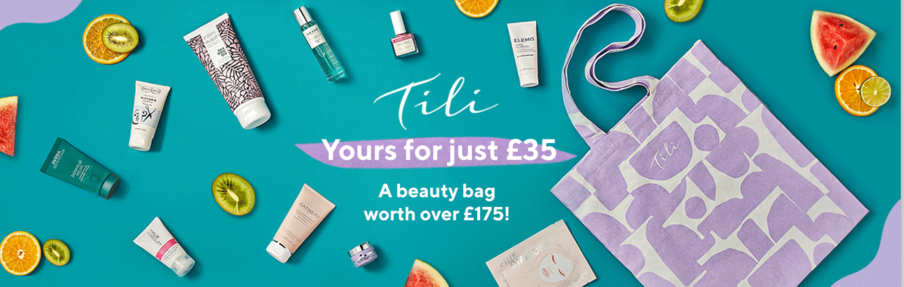 QVC TILI Beauty Bag