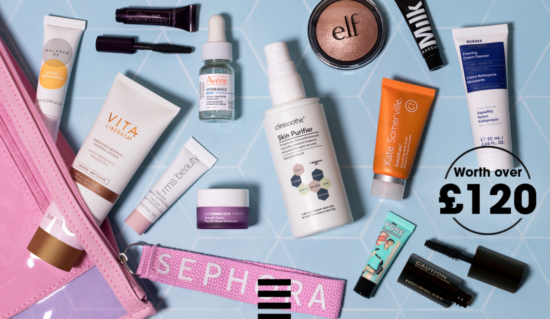 Sephora UK Jet Set Glow Bag
