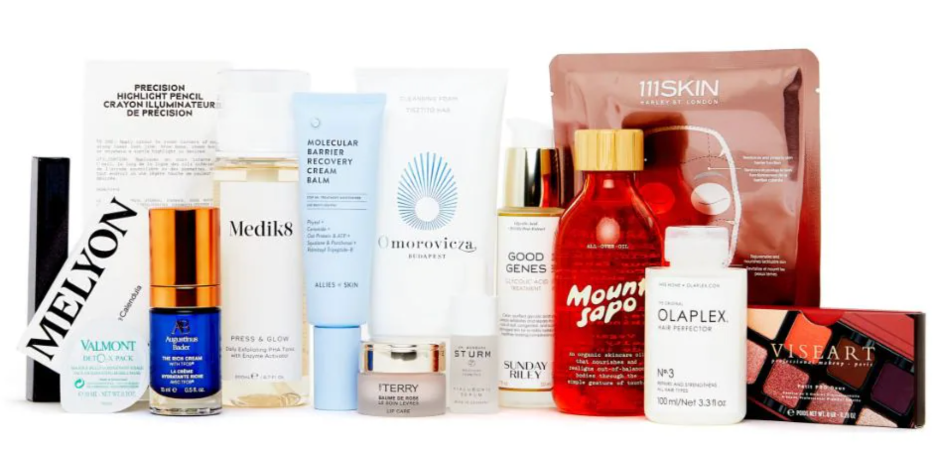 Browns Beauty Box Vol 1 Contents