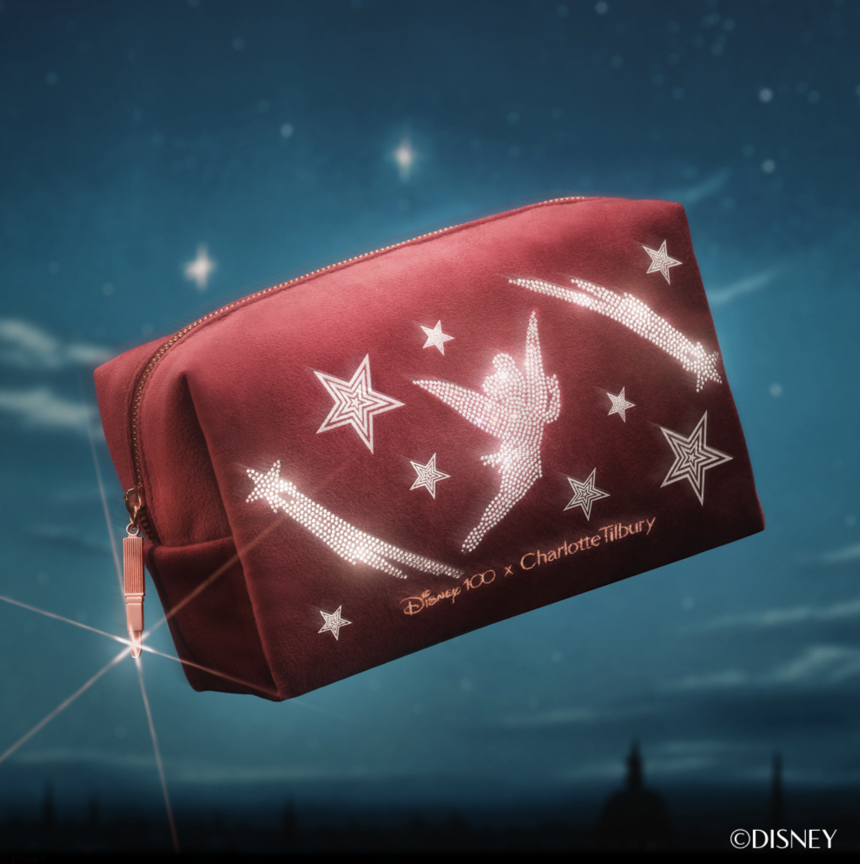 Charlotte Tilbury x Disney100 Makeup Bag