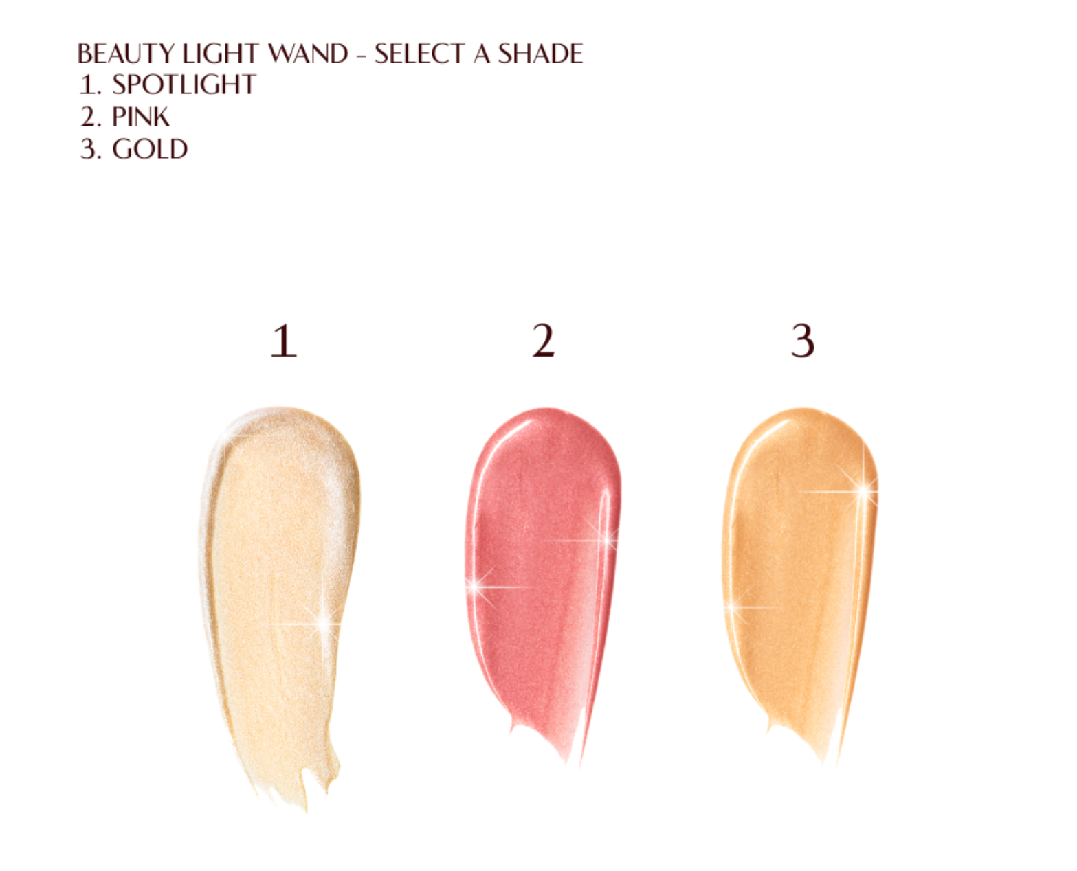 Charlotte Tilbury x Disney100 Swatches