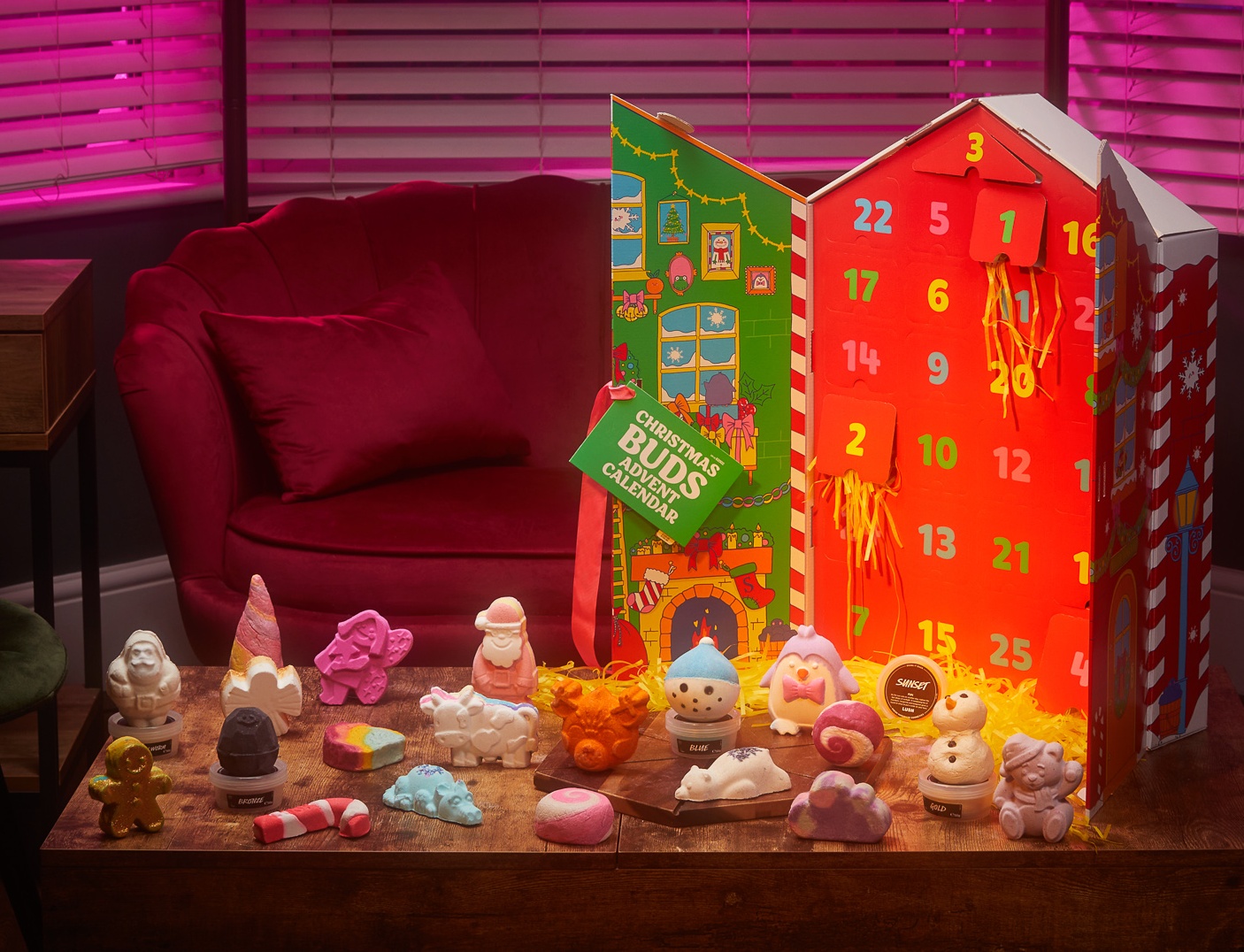 Lush Christmas Buds Calendar 2023