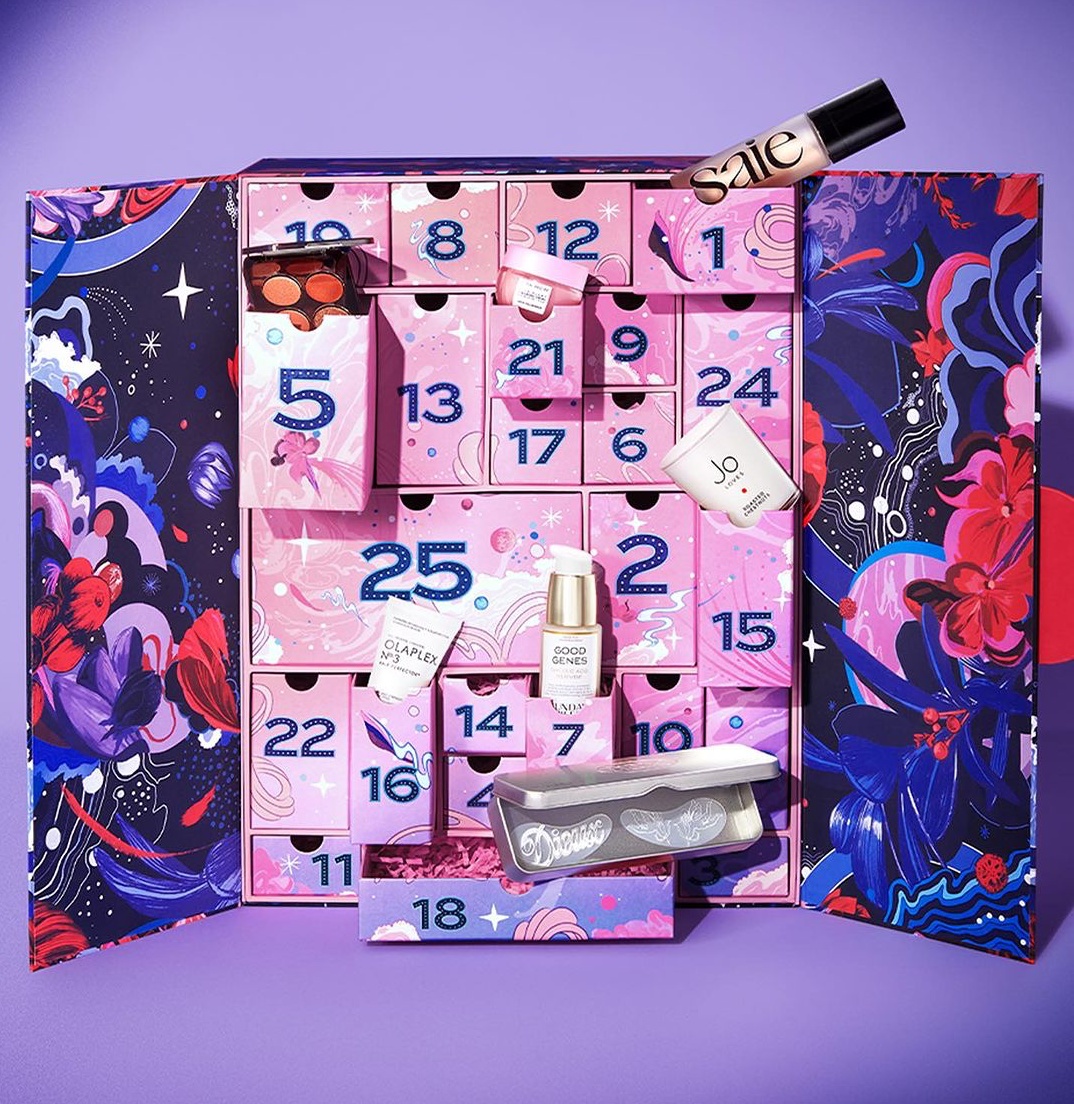 Cult Beauty advent calendar contents 2023