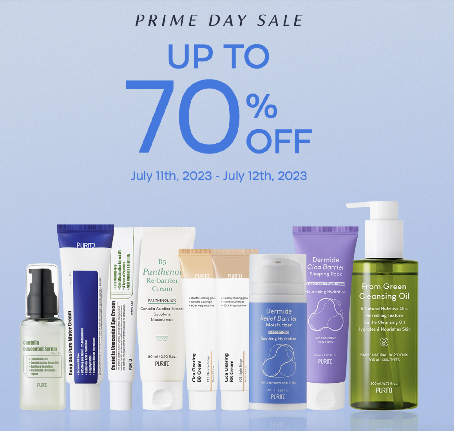 Purito Amazon Prime Day