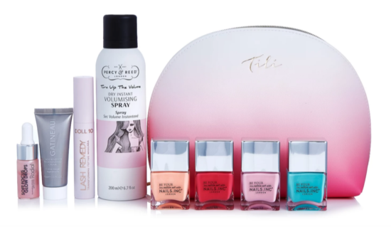 QVC Tili Beauty in Bloom Beauty Bag