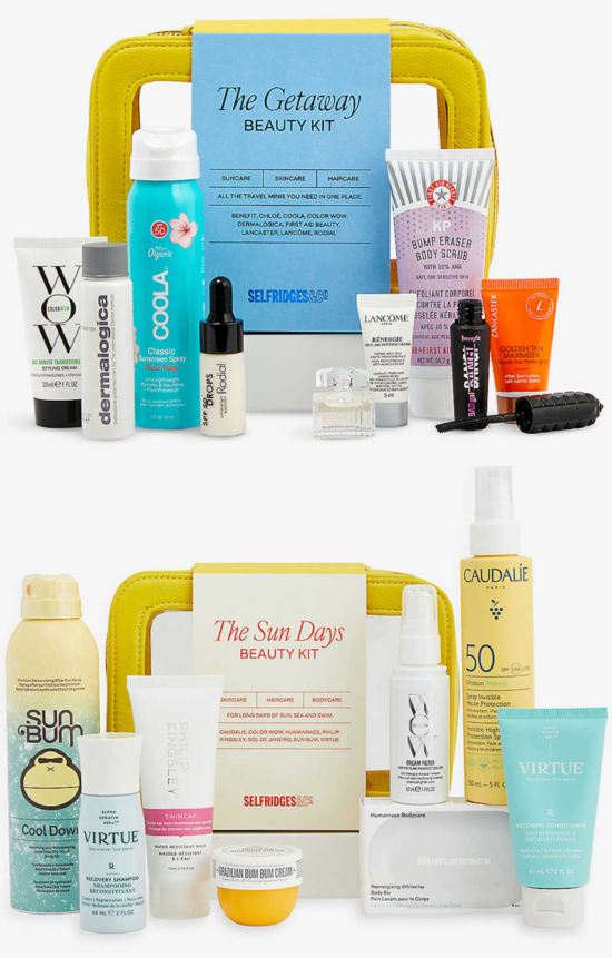 Selfridges Summer Beauty Kits 2023