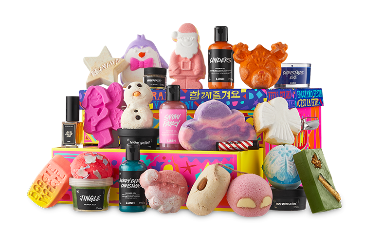 LUSH advent calendar 
