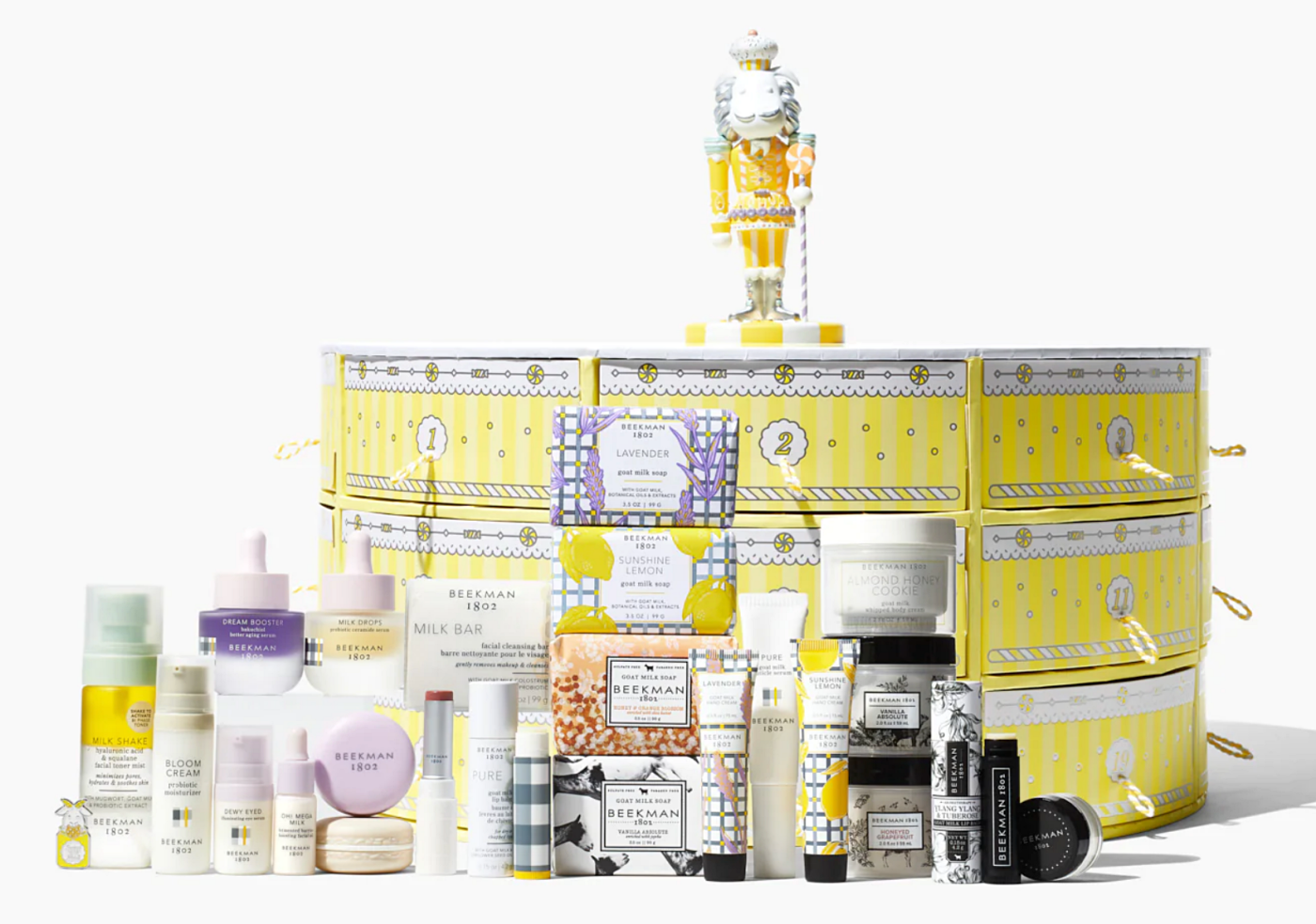 Beekman 1802 advent calendar 2023 contents