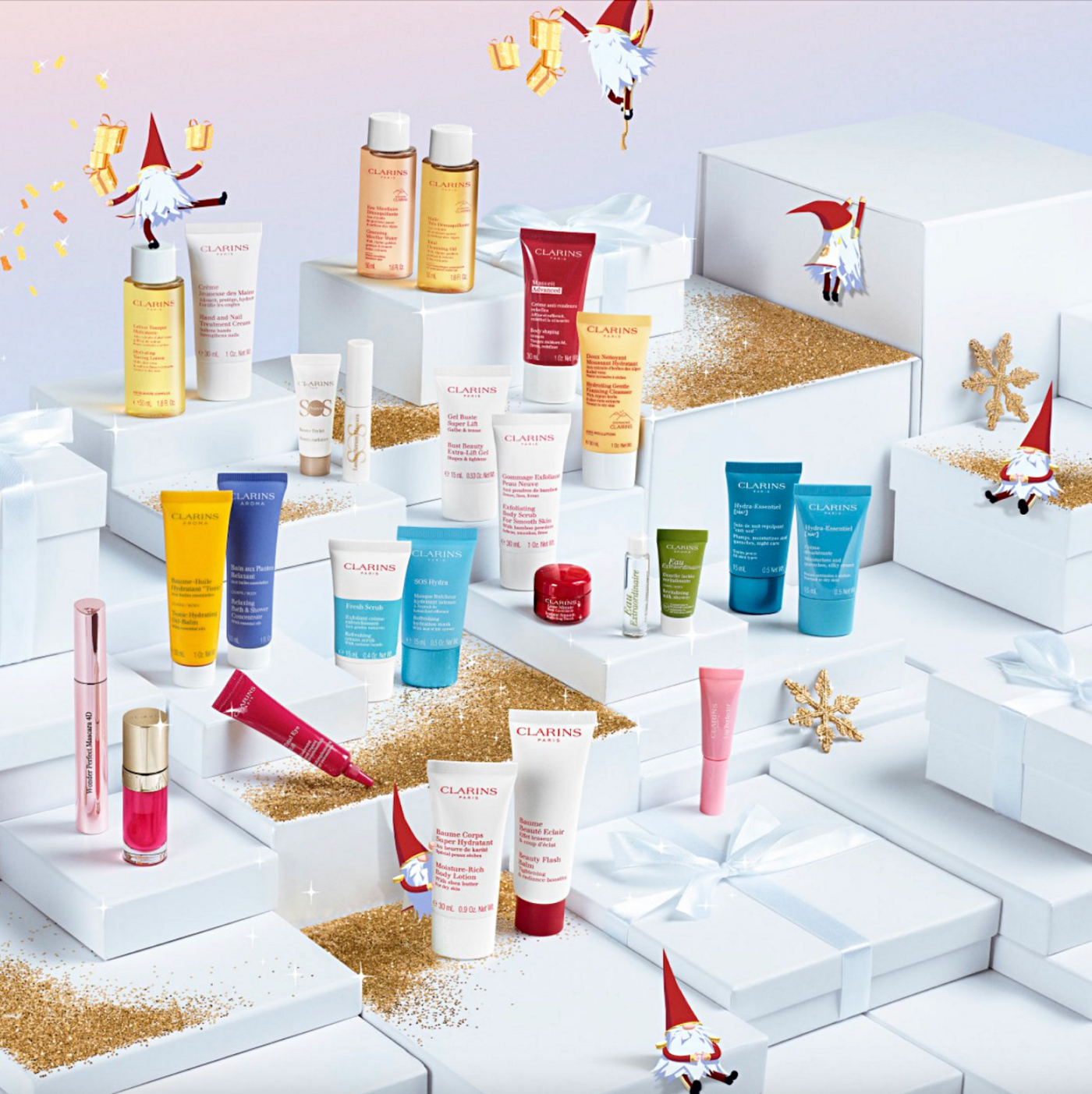 Clarins 24 day advent calendar