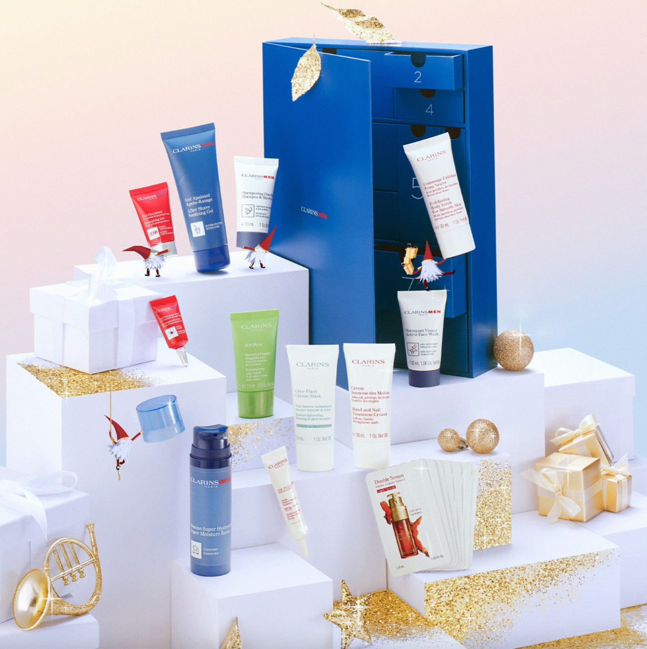 ClarinsMen advent calendar 2023