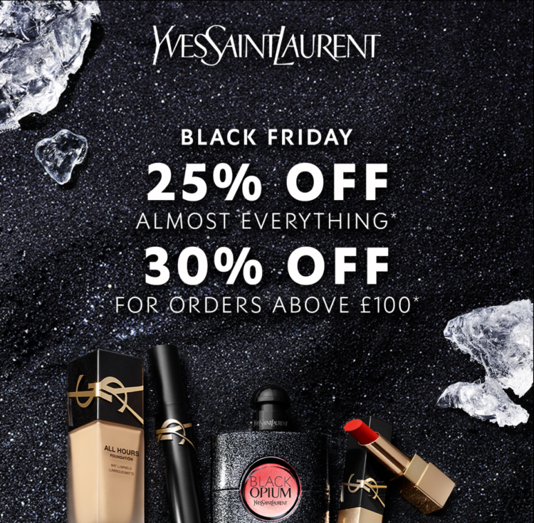 YSL Beauty Black Friday 2023