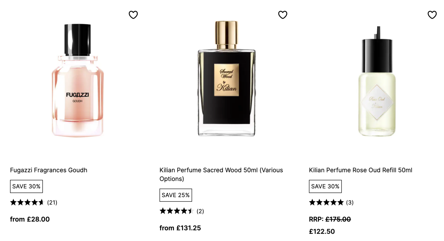 Cult Beauty fragrance sale