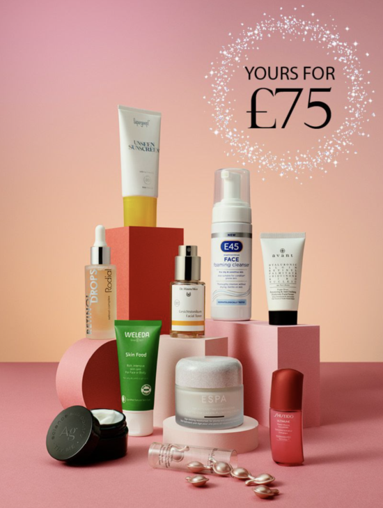 Red Beauty Essentials Box