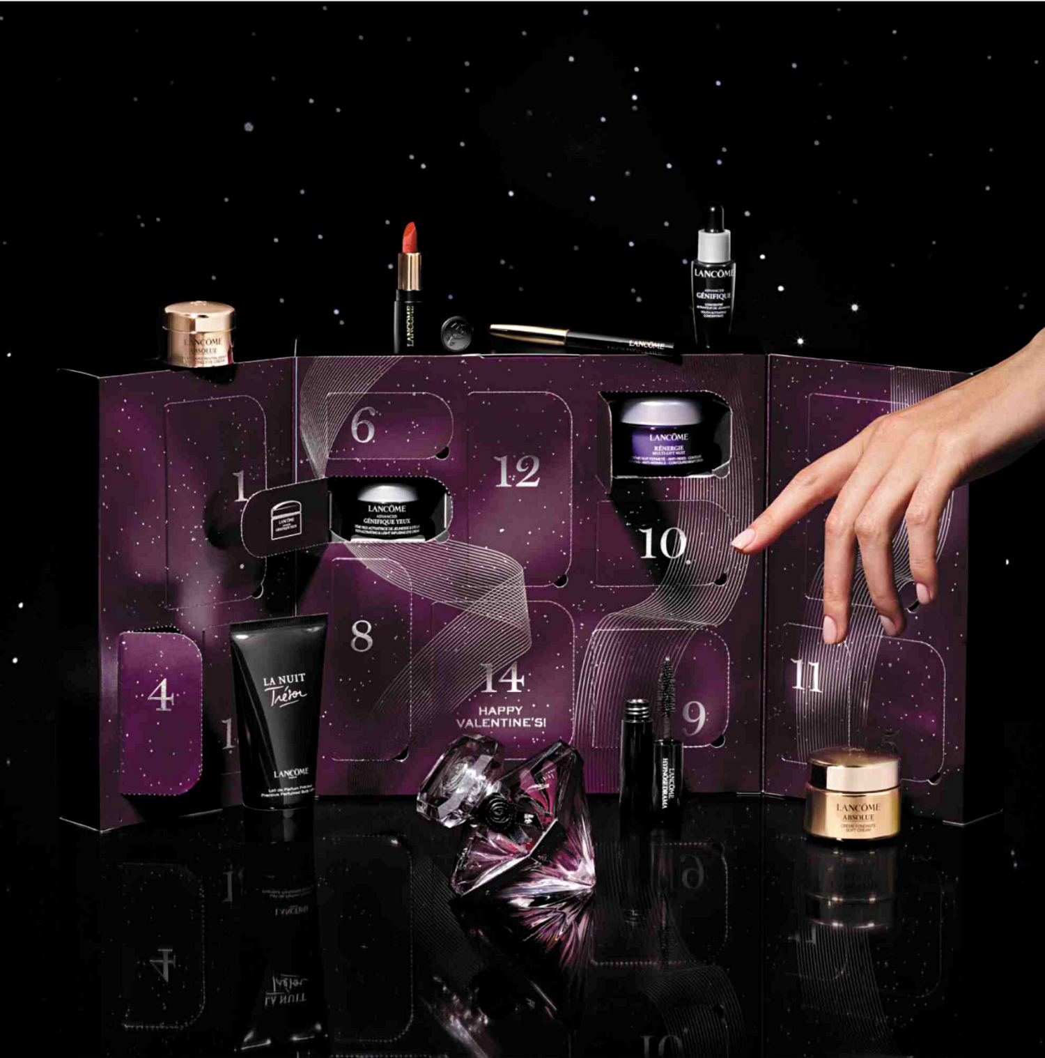 Lancome La Nuit Tresór Valentine's Calendar 2024 - Beauty Calendar