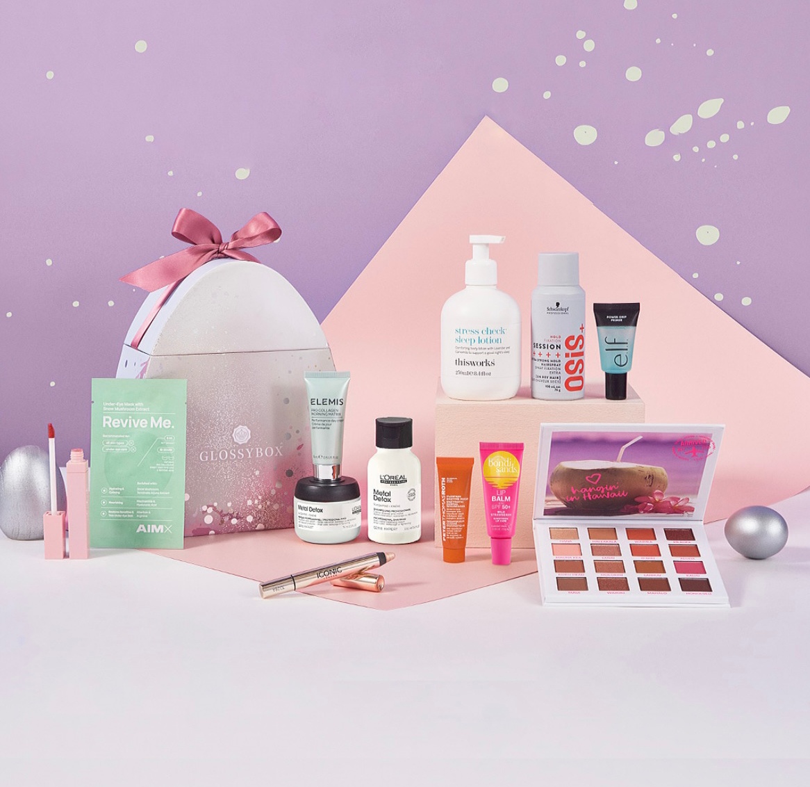 Glossybox Beauty Egg 2024 contents