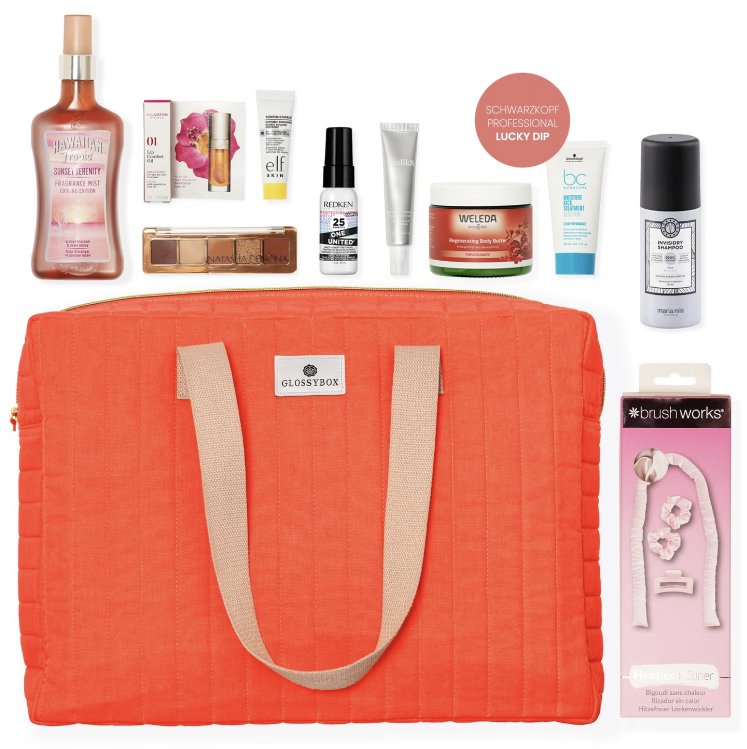 Glossybox Summer Bag Contents 2024