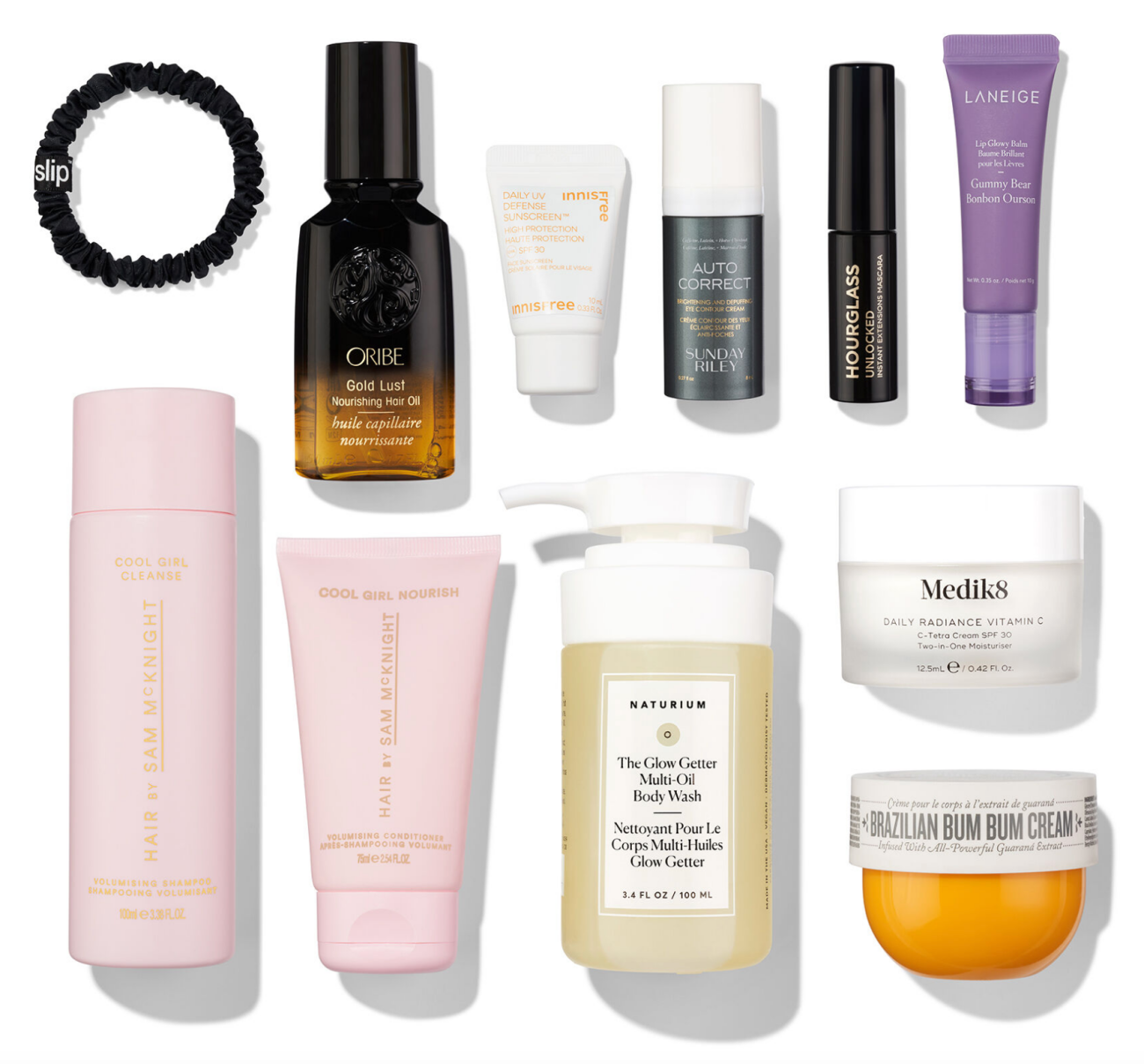Space NK Travel Beauty Essentials contents