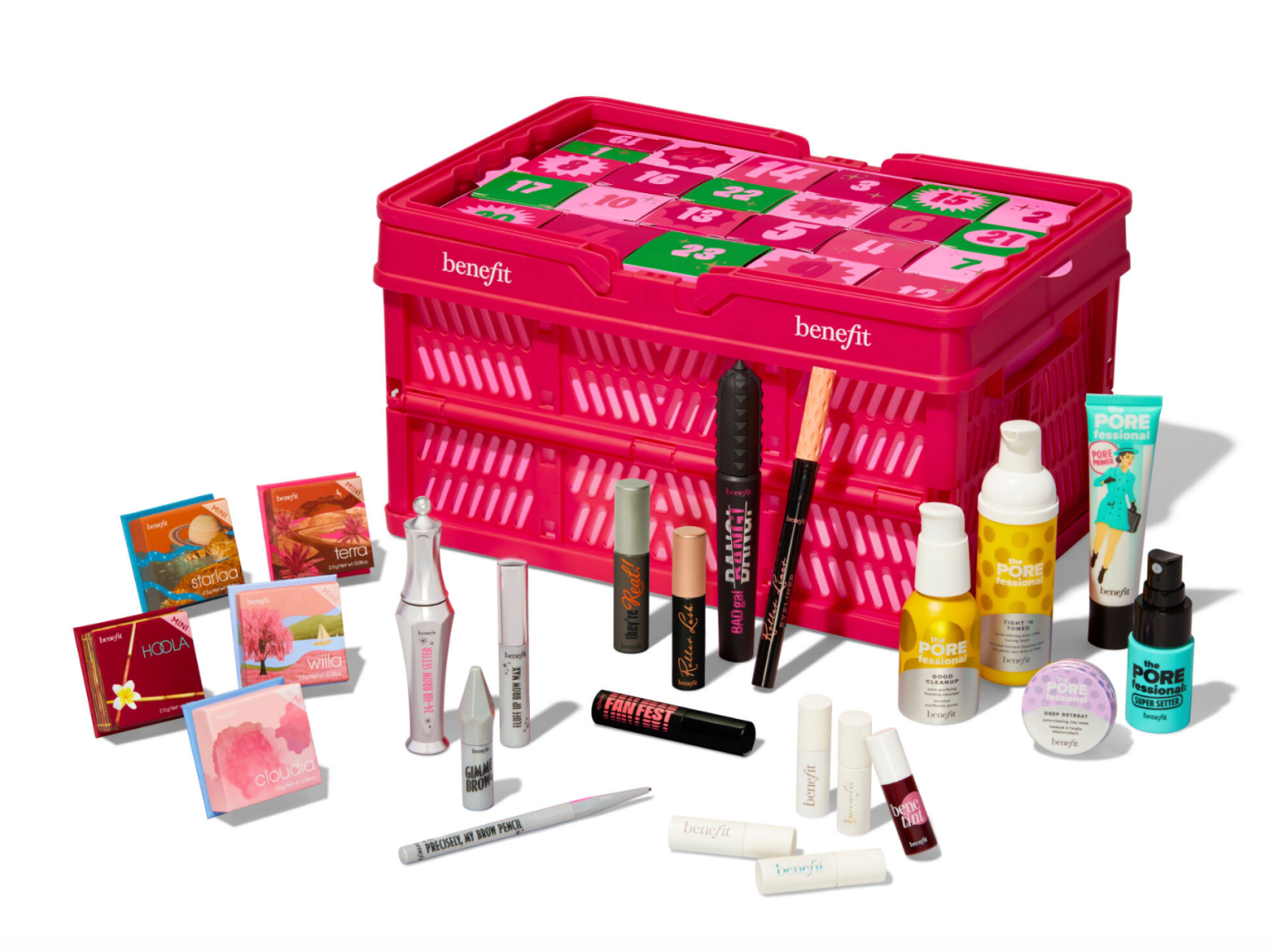 Benefit Cosmetics advent calendar