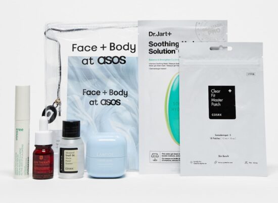 ASOS Korean Skincare Beauty Bag