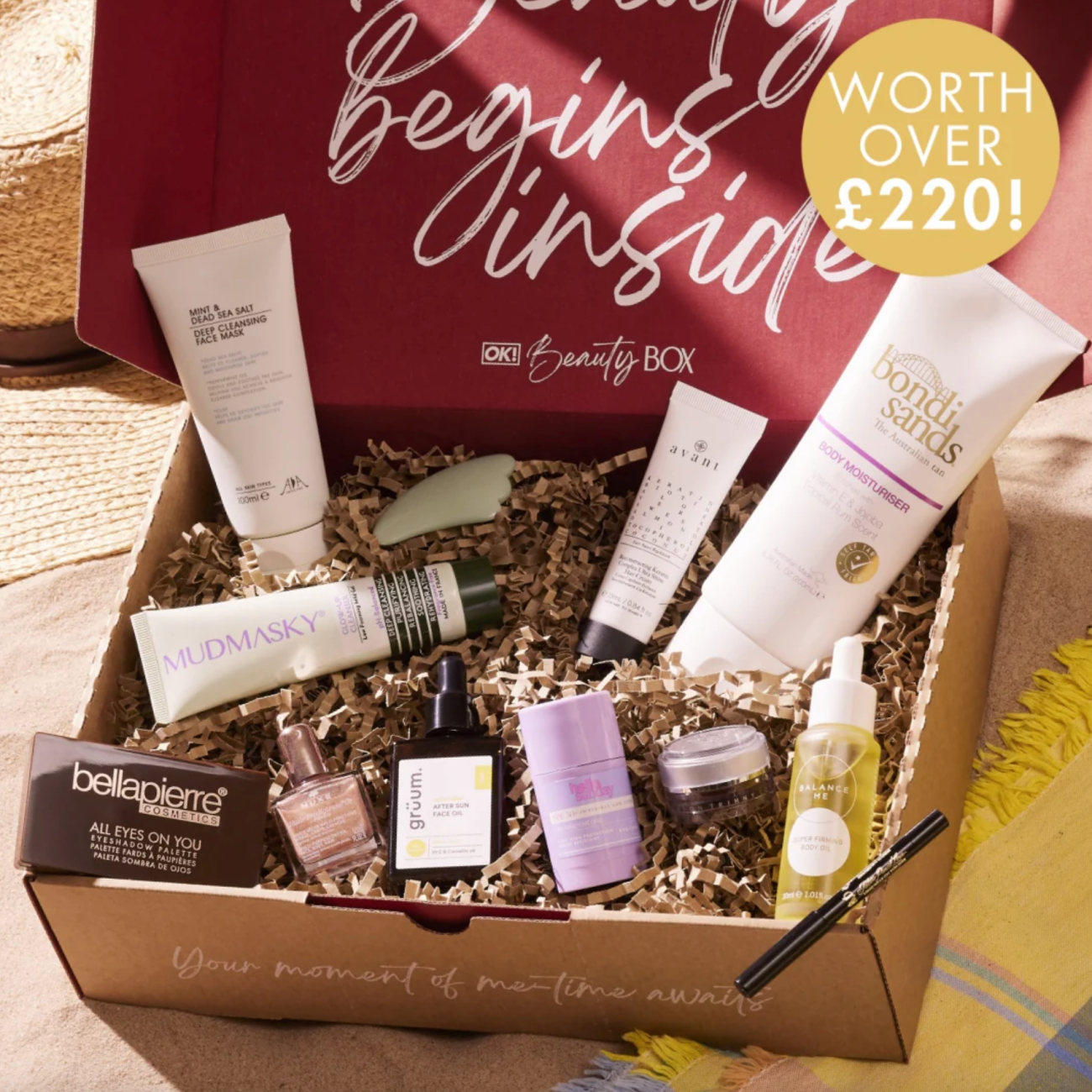 OK! Beauty Box Summer Box - Worth Over £220!