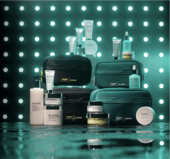 ELEMIS x Aston Martin F1 Skincare Edits